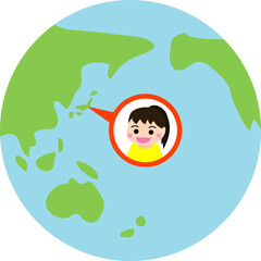 地球ー発見ー子供