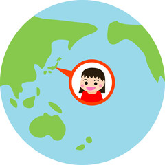 地球ー発見ー子供