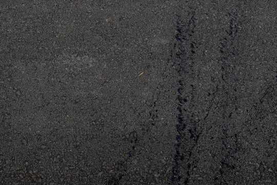 asphalt road texture and background. flat lay. top view