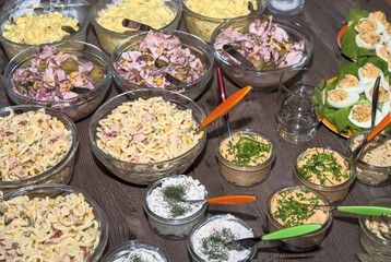 Decorated food for a birthday party