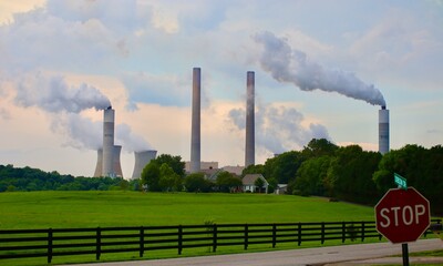 smoke from the chimney