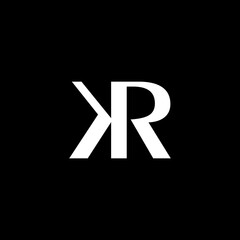 KR logo. Color can be change.