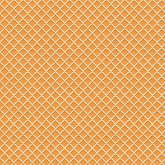 Sweet dessert waffle texture pattern. Brown Wafer pattern