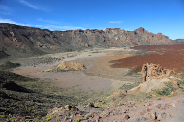 Tenerife, volcan El Teide, la caldera