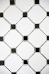 classic style of tiles in a kitchen
