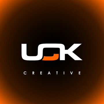 UCK Letter Initial Logo Design Template Vector Illustration