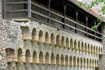 Obraz premium alzey, teilstück der stadtmauer
