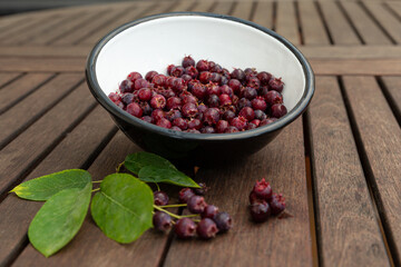 Beeren in der Schüssel