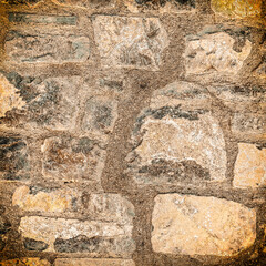 rough stone wall closeup, seamless pattern textured background, filtered image