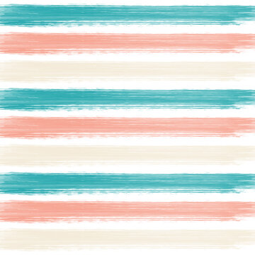 Vector seamless strip watercolor pattern