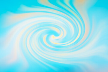 Abstract blue swirl shape for texture vortex background.