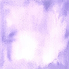 Abstract Purple Watercolor Background For Design