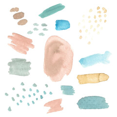 Abstract watercolor hand paint texture