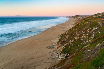 Sunset at Fort Ord Dunes State Park