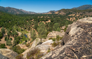 Fototapeta na wymiar Los Padres National Forest, California