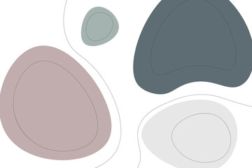 Vector fashion background. Delicate painting pattern. Abstract stylish cover. Drawing trendy design