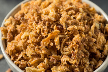 Homemade Organic Crispy Fried Onions