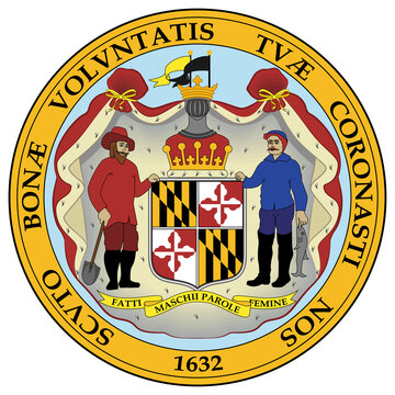 Coat of arms of Maryland, USA