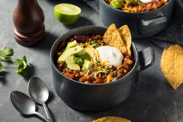 Homemade Hearty Turkey White Bean Chili
