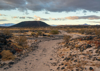 Amboy Crater in South Eastern California