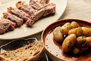 Steak and Potatoes