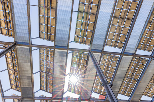 Solar Panel In University Of Nevada Las Vegas