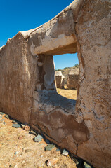 Ruins at Fort Bowie National Historic Site in southeastern Arizona
