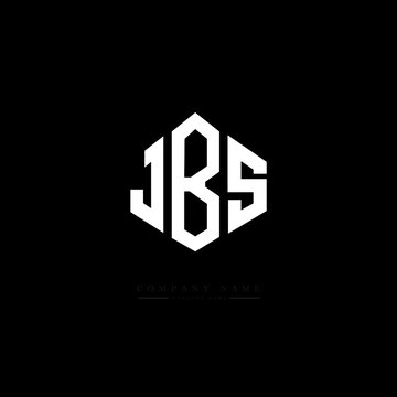 JBS letter logo design with polygon shape. JBS polygon logo monogram. JBS cube logo design. JBS hexagon vector logo template white and black colors. JBS monogram, JBS business and real estate logo. 