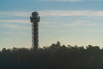 Overlook at Hot Springs National Park in Arkansas