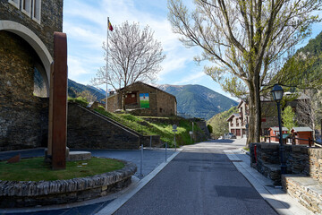 Sanctuary of Meritxell in Andorra.