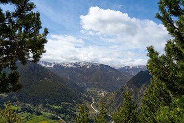 Observation deck Roc Del Quer, Andorra.