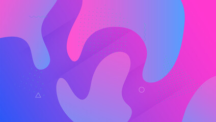 Gradient Background. Commercial Paper. Flat Creative Illustration. Wave Landing Page. Bright Pattern. Pink Digital Cover. Liquid Screen. Cool Abstract Poster. Violet Gradient Background