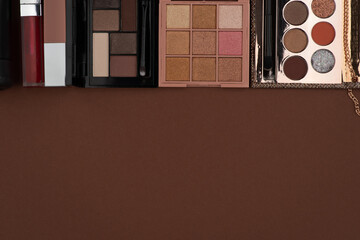 MUA makeup artist tools, brushes set rose gold