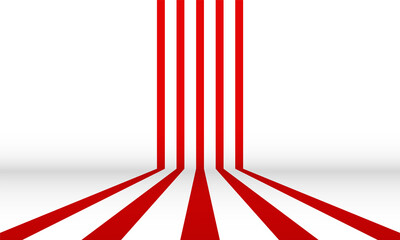 Abstract Red rectangle for background your design.