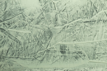 Textured background, putty applied to the wall