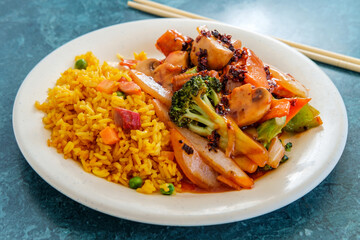 Spicy Chinese Sauteed Vegetables