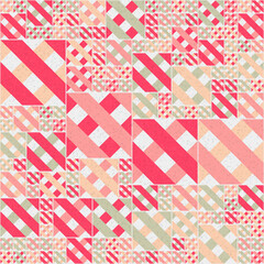 Abstract Geometric Pattern generative computational art illustration