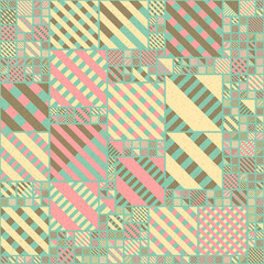Obraz premium Abstract Geometric Pattern generative computational art illustration