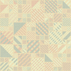 Abstract Geometric Pattern generative computational art illustration