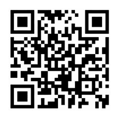 QR code sample for smartphone scanning.  Qr code icon. Flat design. Stock vector illustration isolated on white background.