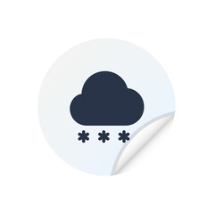 Snow - App Icon Button