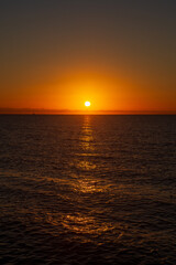 SUNRISE ON THE RIVER