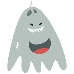 Monster. Children's vector illustration. For fabrics, covers, prints, stickers