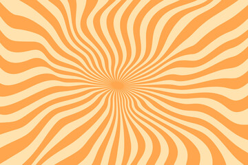 Simple abstract wavy background. Vector illustration with optical illusion, op art.
