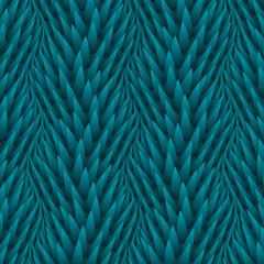 Blue agave plantation by moonlight. Abstract floral background