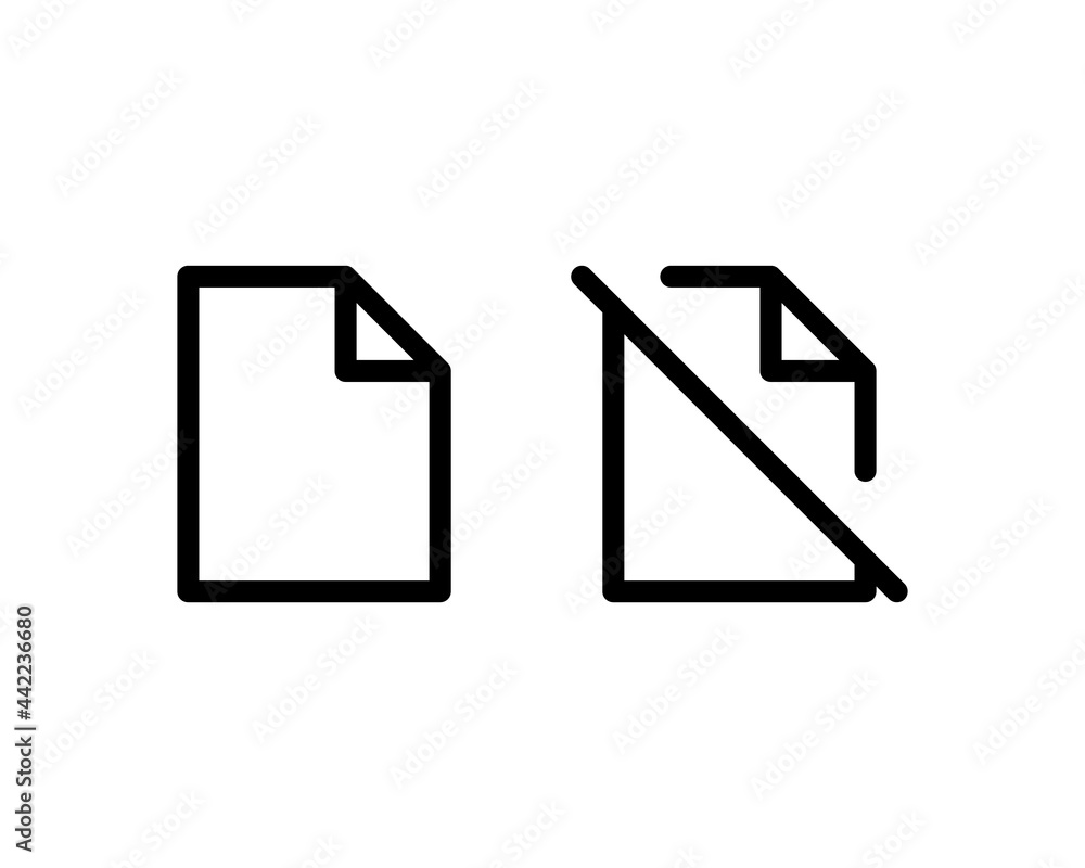 Poster document icon. file, text document, a sheet of paper document. symbol for modern websites and mobile