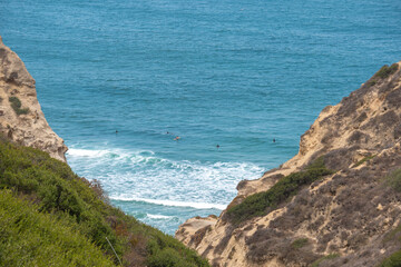 Fototapeta na wymiar The cliffs of blacks beach