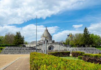 Fototapeta na wymiar Marasesti, Romania-May 2, 2021: The historical monument 