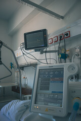 Hospital Bed - monitor
