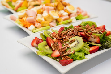 ensalada con frutas